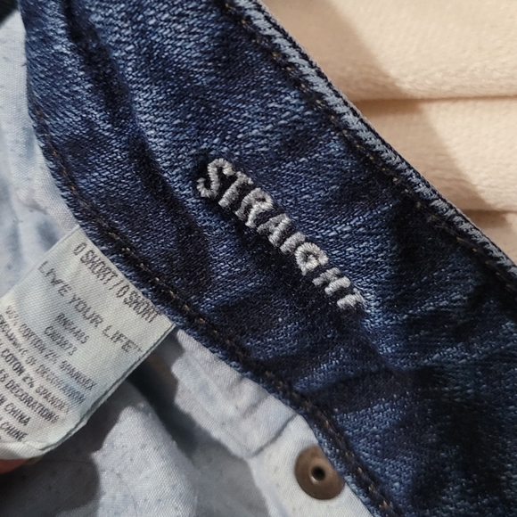 American Eagle Medium Straight Leg Jeans Size 0 S - Picture 4 of 9